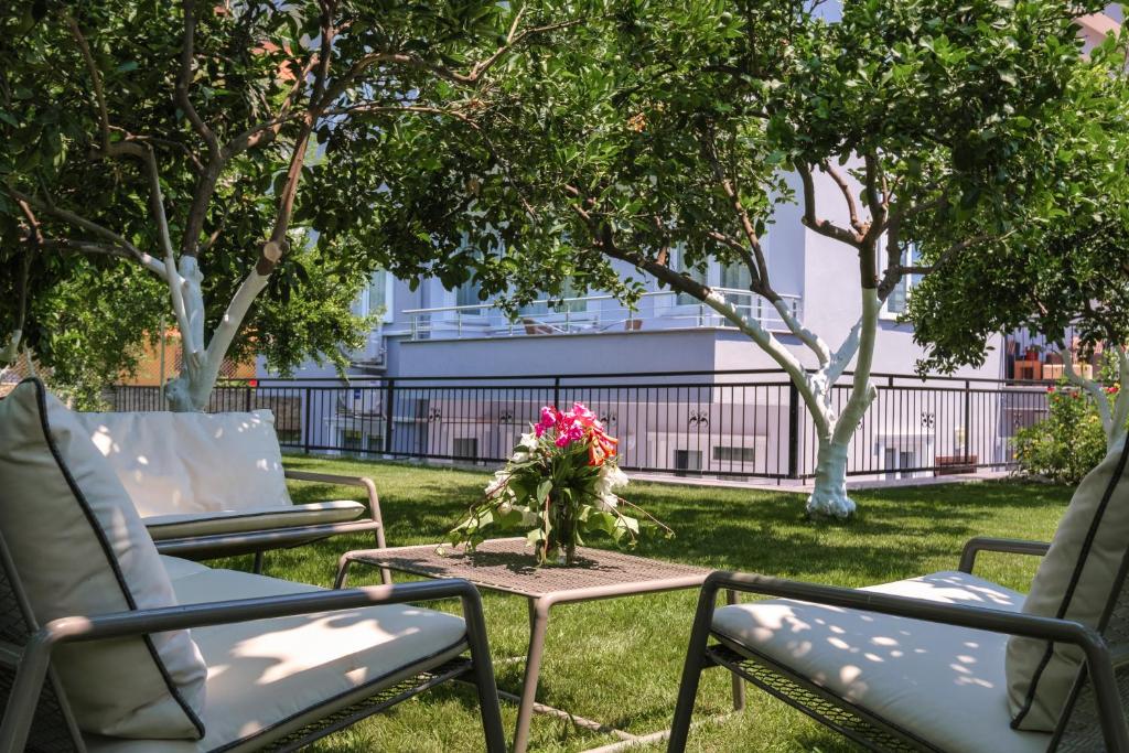 Zahrada ubytování Kagan Holiday Apartments