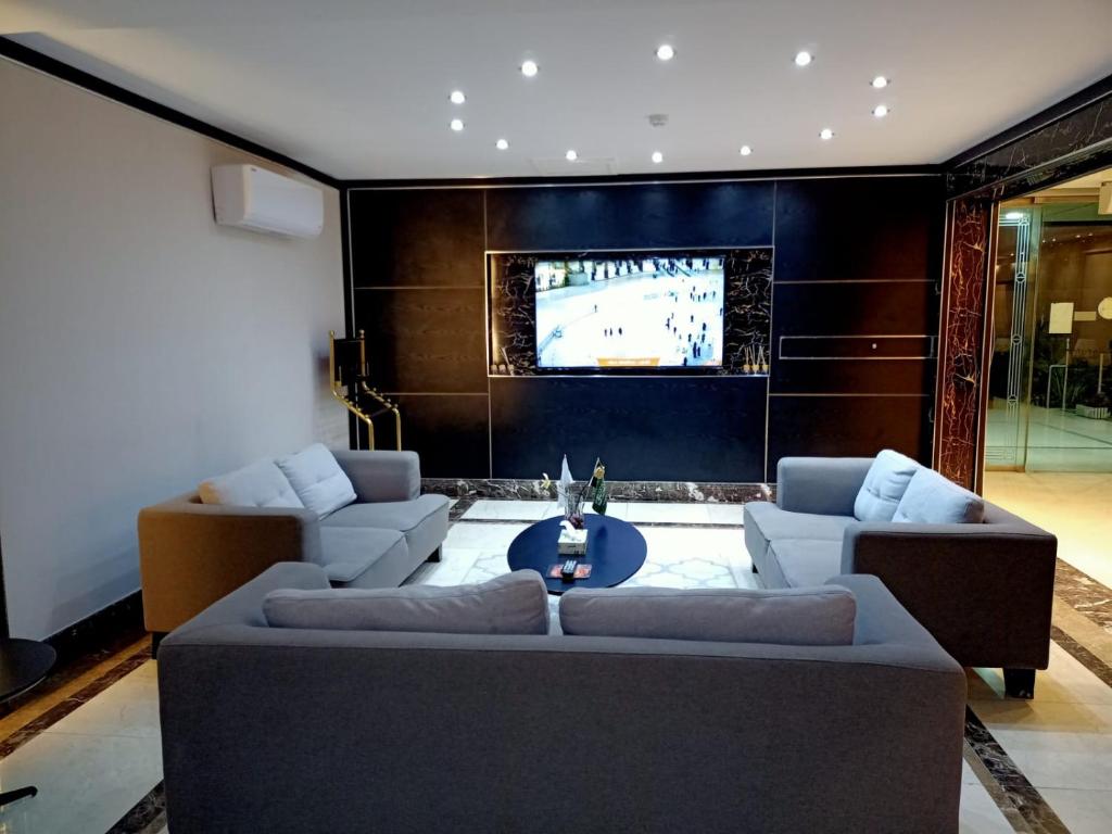Posezení v ubytování RAK Hotel Apartments