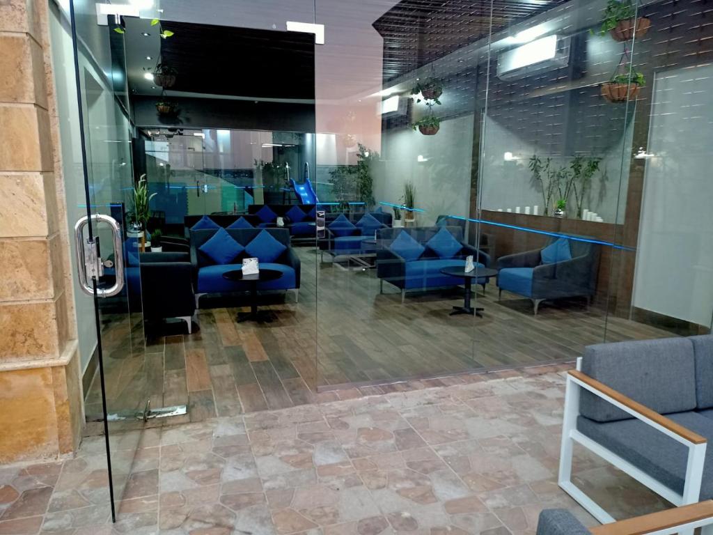 Posezení v ubytování RAK Hotel Apartments