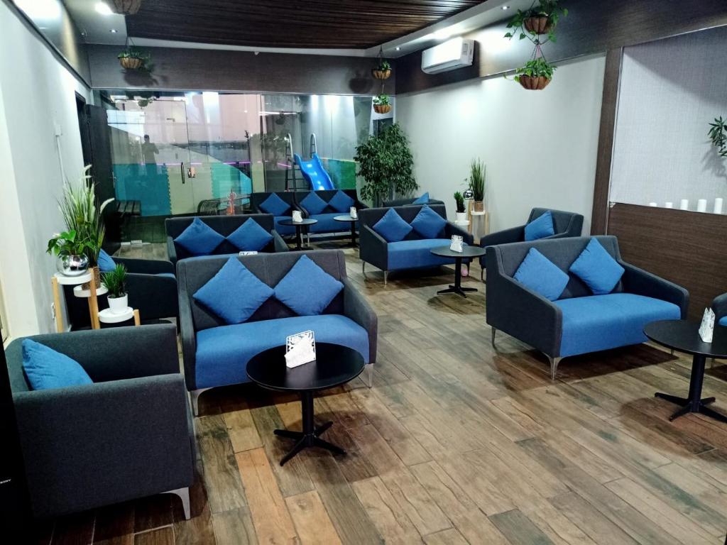 Posezení v ubytování RAK Hotel Apartments