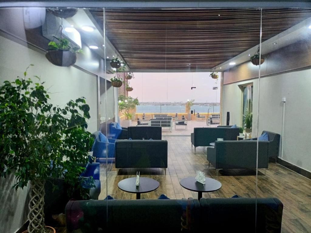 Posezení v ubytování RAK Hotel Apartments