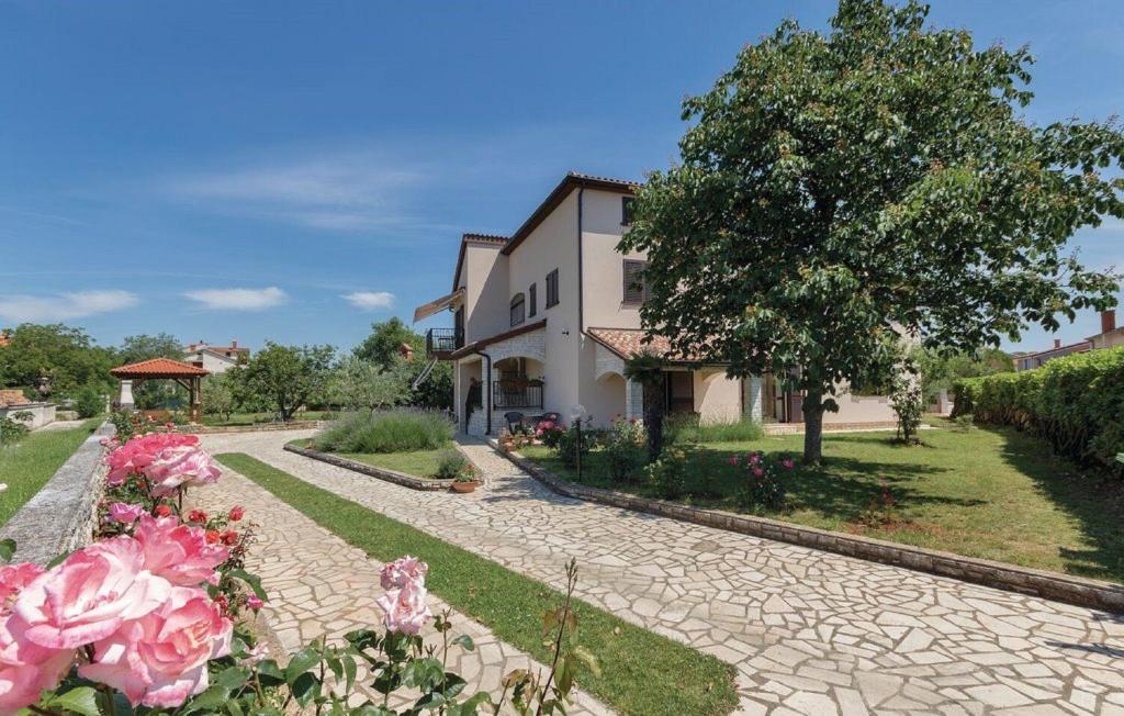 Zahrada ubytování Apartments Istra Croatia