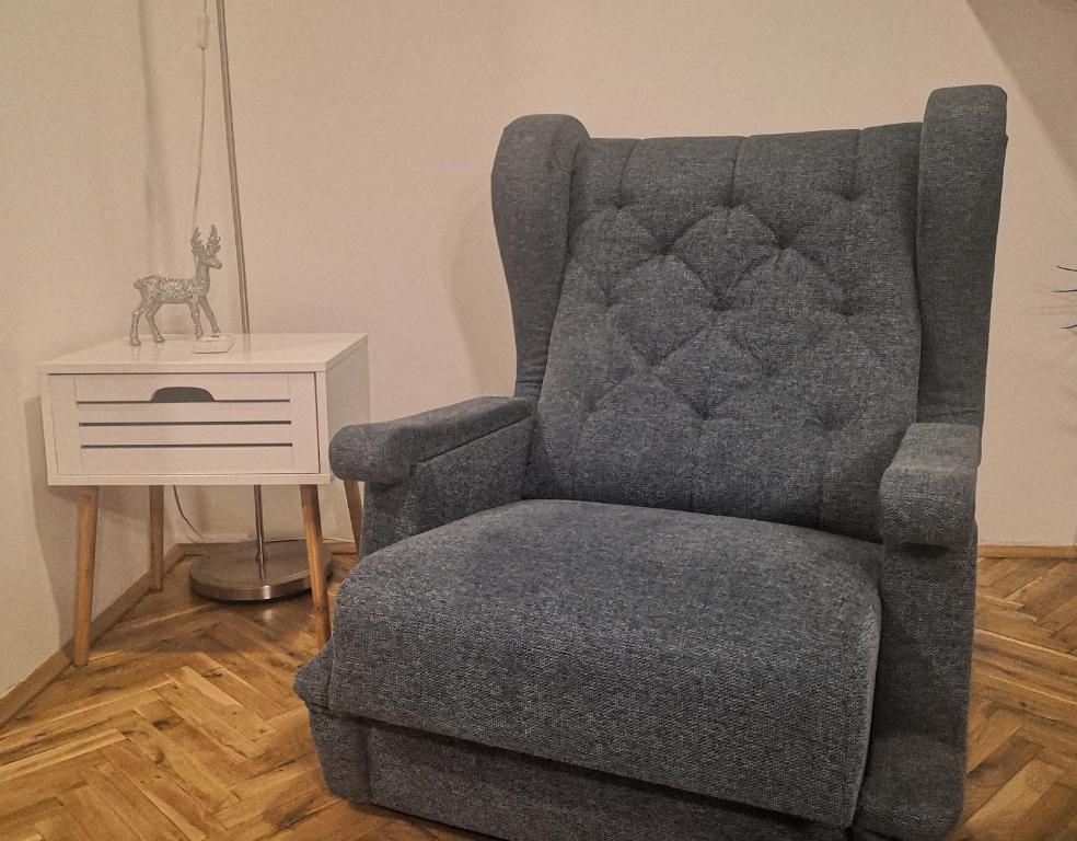 Posezení v ubytování Apartment 67 Bajina Basta
