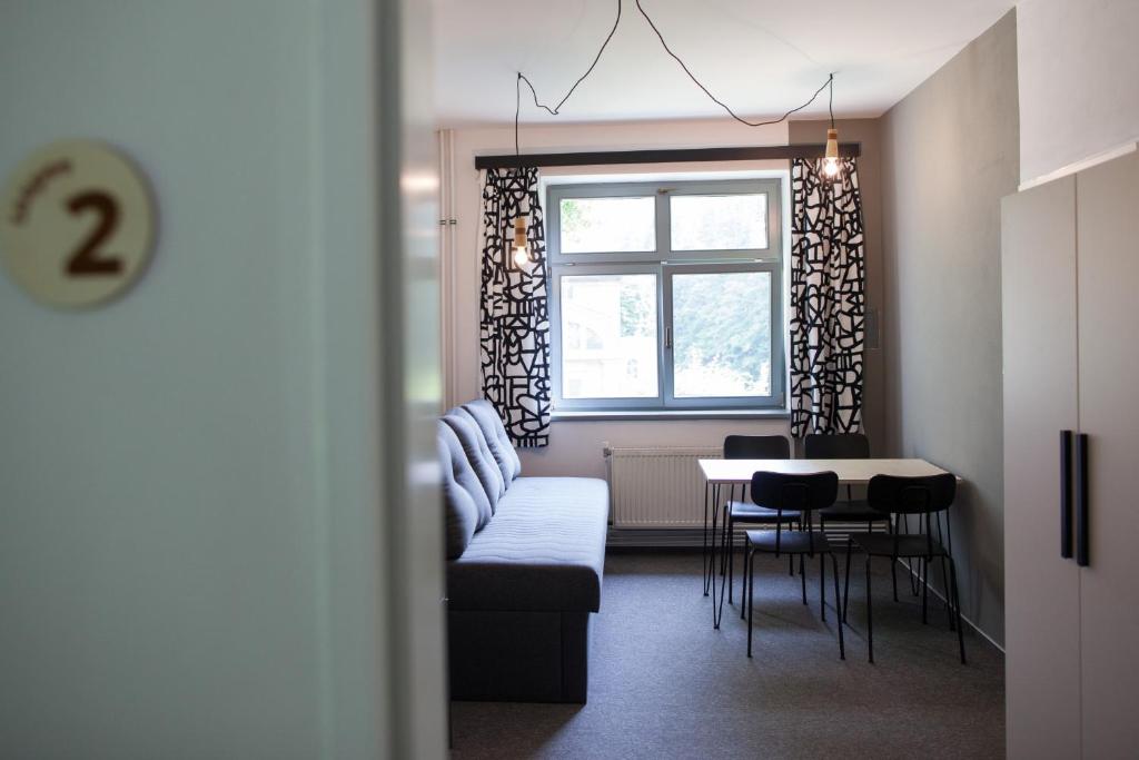 Posezení v ubytování Hotel Spálov