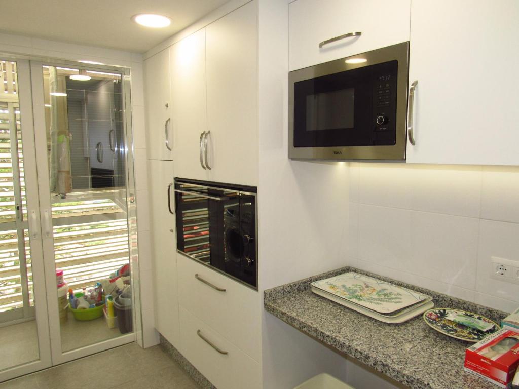 A kitchen or kitchenette at MANANTIAL