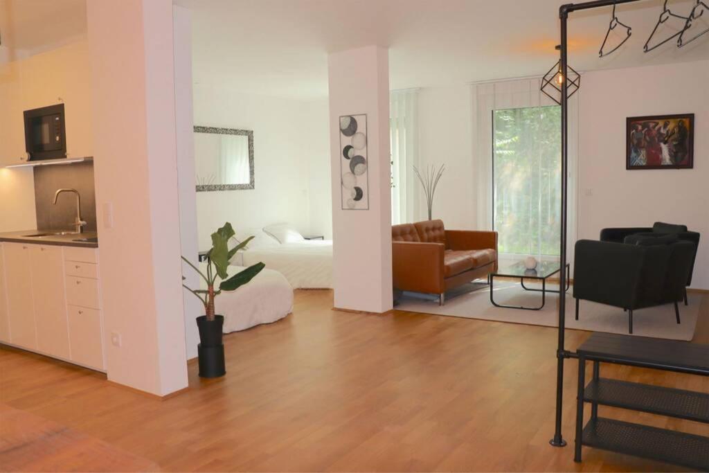 Zona de estar de Luxury Design Apartment