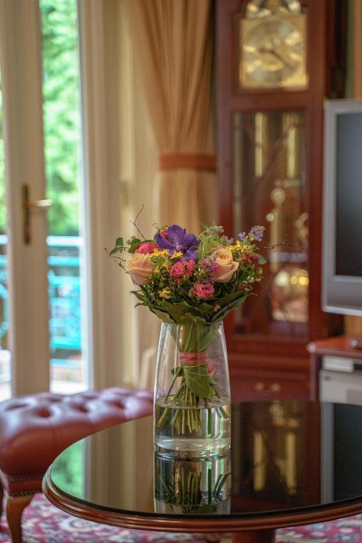 TV a/nebo společenská místnost v ubytování Hotel Mignon