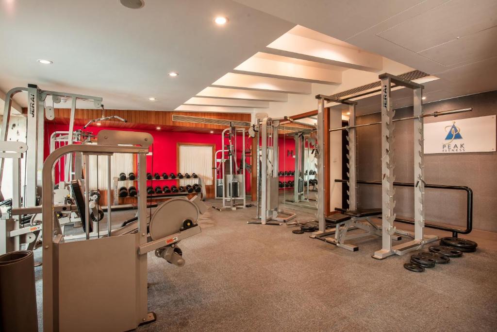 Fitness centrum a/nebo fitness zařízení v ubytování La-Paz Gardens Beacon Hotel - Vasco da Gama Goa