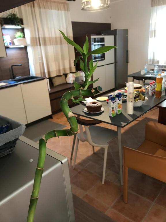 A kitchen or kitchenette at Il Borghetto di San Giuseppe EtnaRooms&Apartments