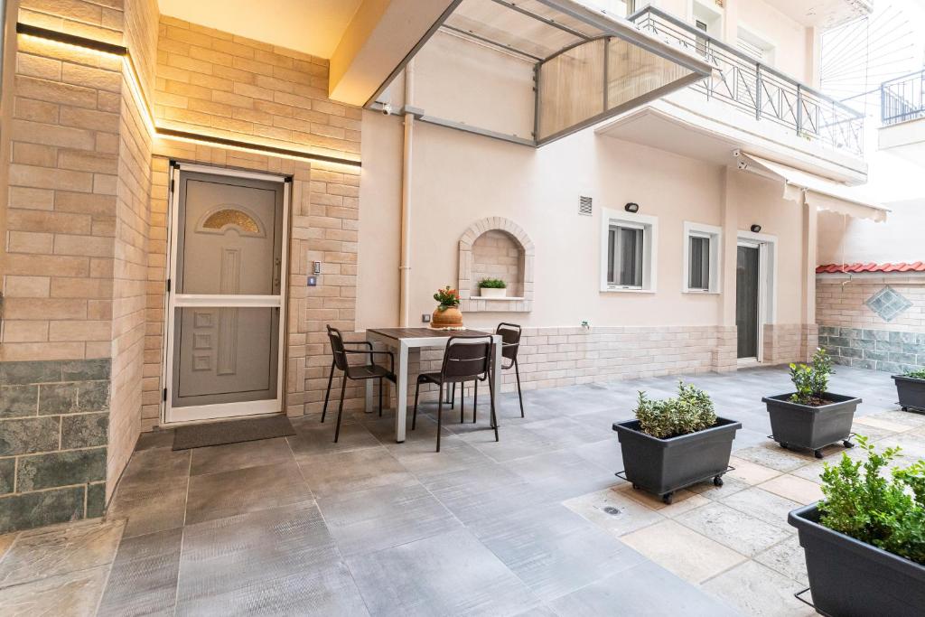 Balkón alebo terasa v ubytovaní Oikion Meteora Home 3