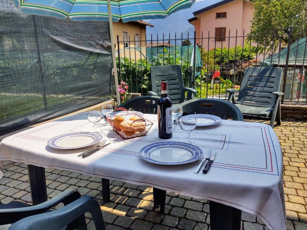 Patio nebo venkovní prostory v ubytování Holiday Home Leonardo by Interhome