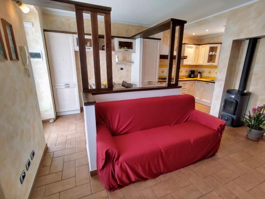 Kuchyň nebo kuchyňský kout v ubytování Holiday Home Leonardo by Interhome