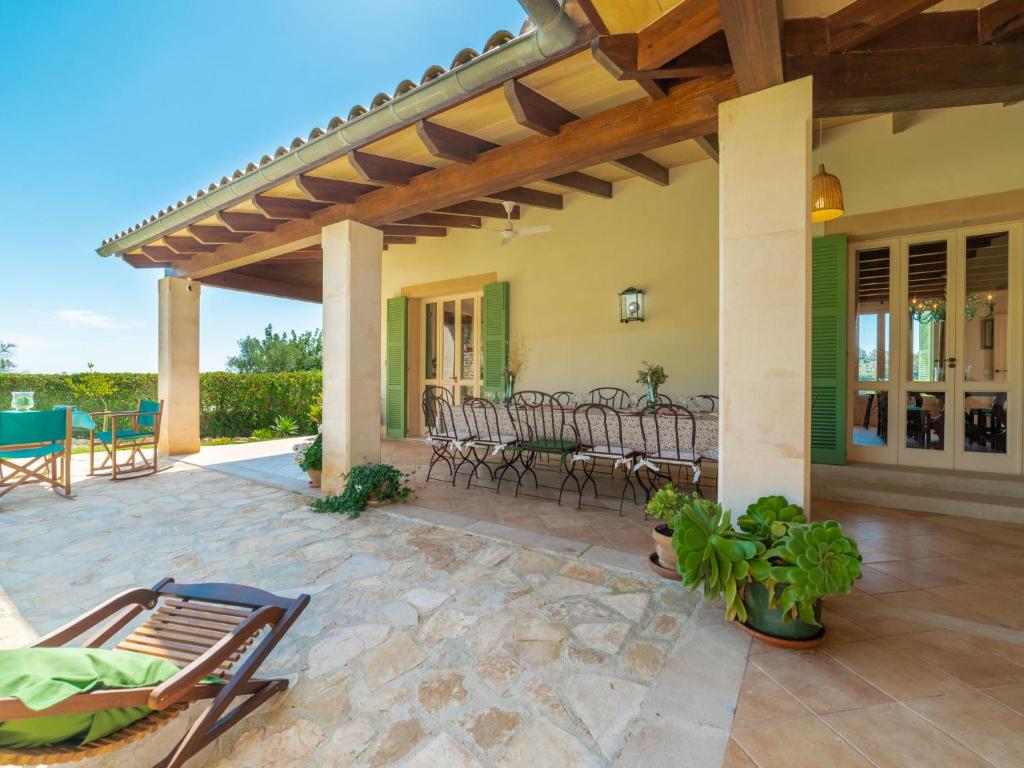 Balkón nebo terasa v ubytování Villa Son Maguet by Interhome
