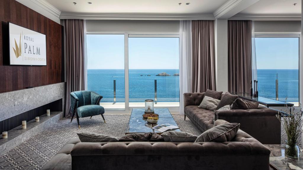 Posezení v ubytování Royal Palm Hotel