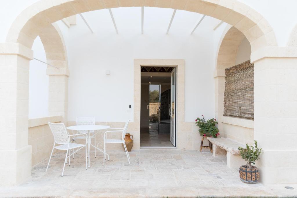 Patio nebo venkovní prostory v ubytování Villa Luis