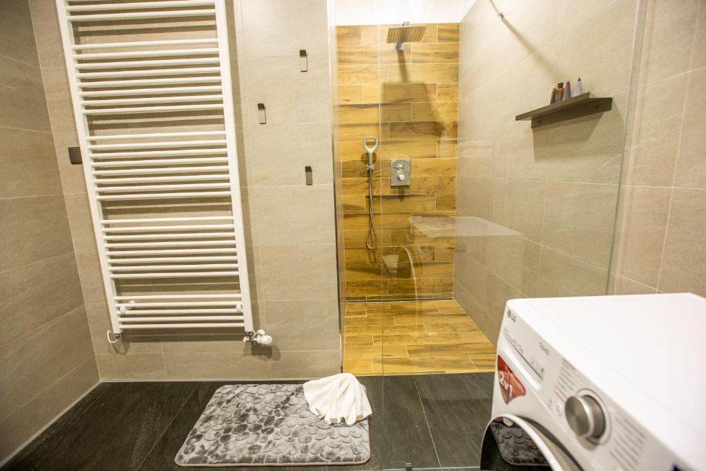 Koupelna v ubytování Apartmány DOME