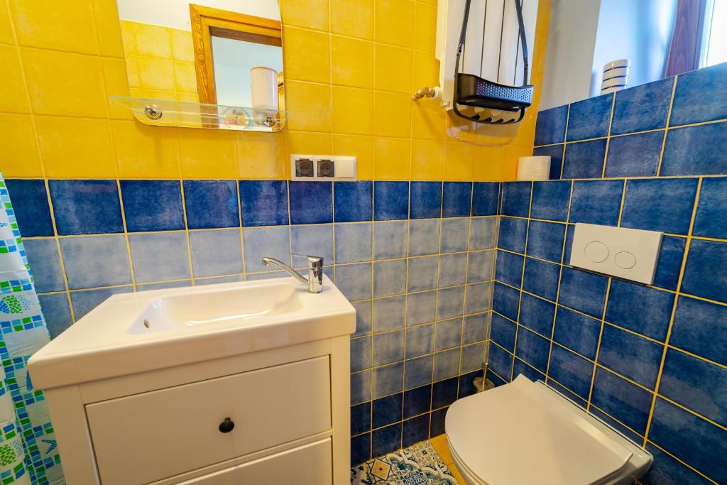Kúpeľňa v ubytovaní Apartament Na Skraju Miasta
