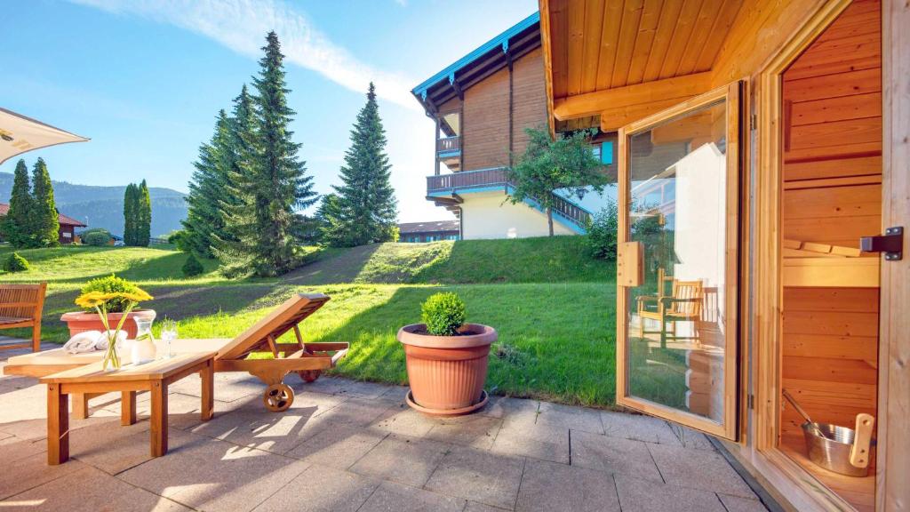 Zahrada ubytování Das Bergmayr - Chiemgauer Alpenhotel