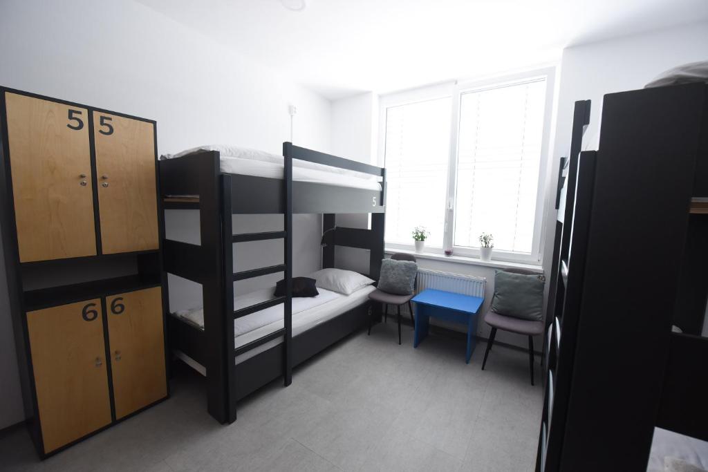 Postel nebo postele na pokoji v ubytování MS Sparrow Hostel