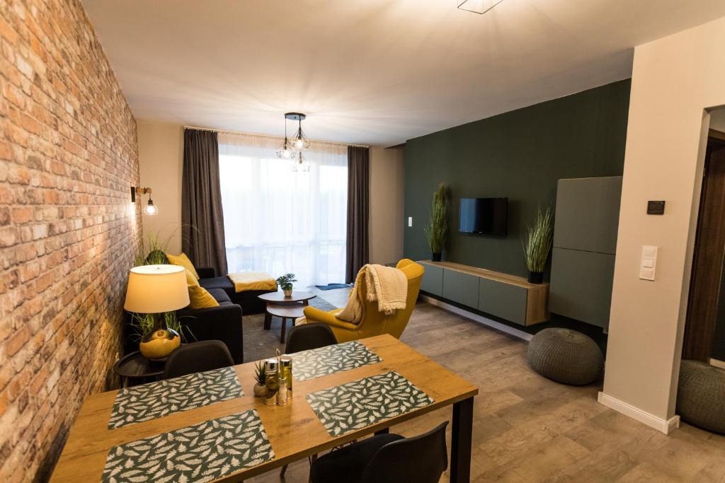 Posezení v ubytování Deluxe Thermal Resort