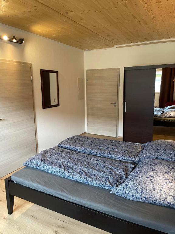 Postel nebo postele na pokoji v ubytování promedklinik apartment 1