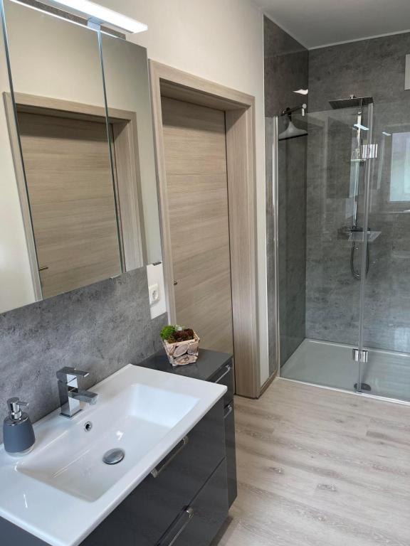 Koupelna v ubytování promedklinik apartment 1