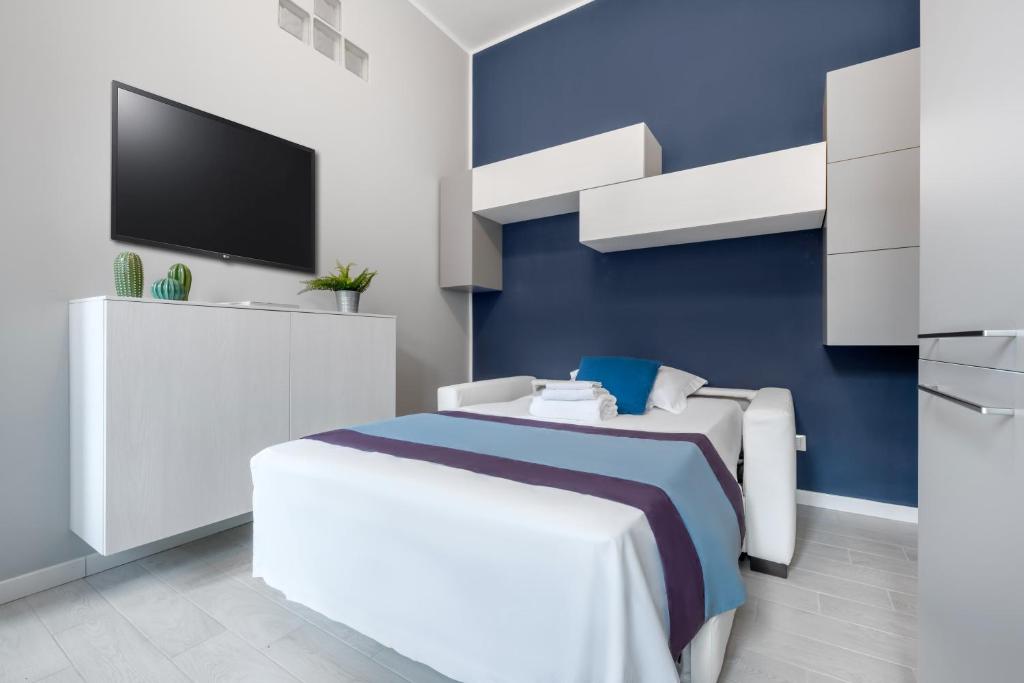 Posteľ alebo postele v izbe v ubytovaní Casa da Suite Anima