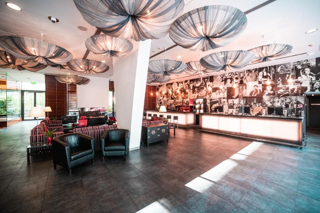 Posezení v ubytování OREA Hotel Angelo Praha