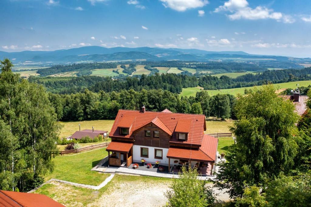 Příroda nedaleko farmy