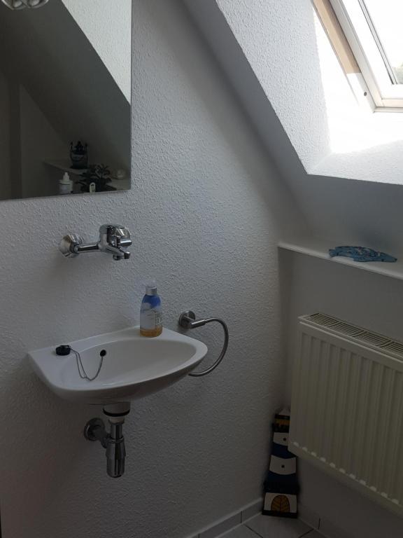 Koupelna v ubytování Ferienhaus auf Rügen