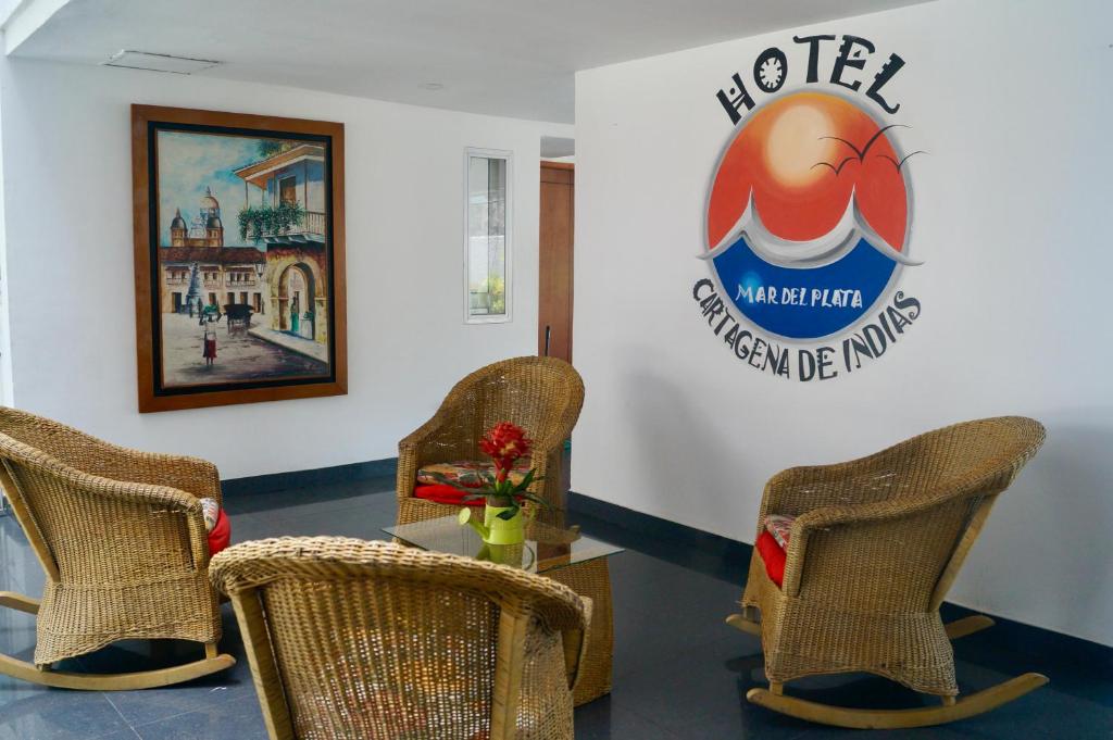 Posezení v ubytování Hotel Mar del Plata