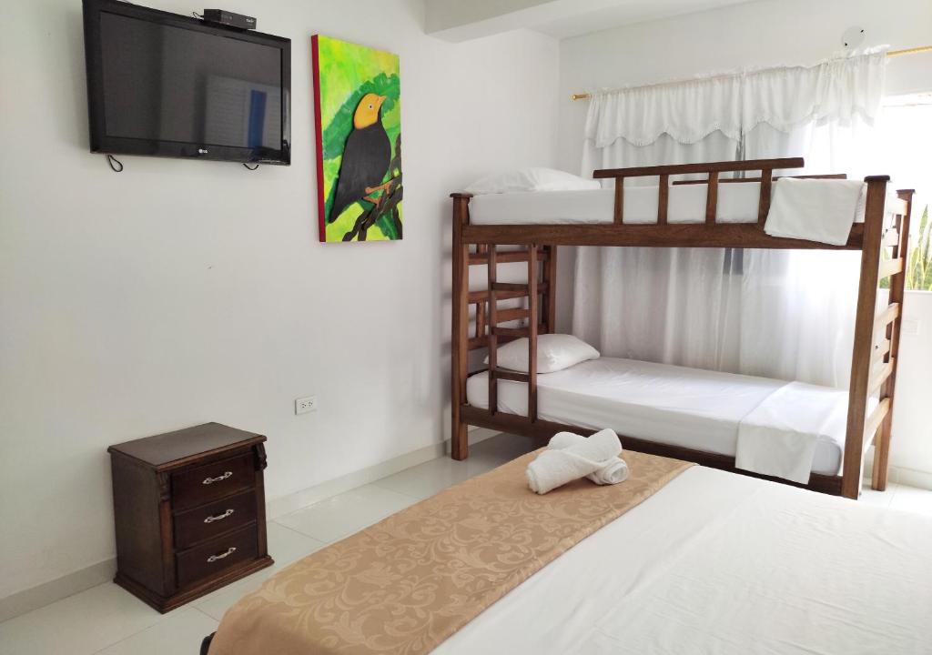 Hotel Manakin Tayrona - Habitación De Lujo Cuádruple