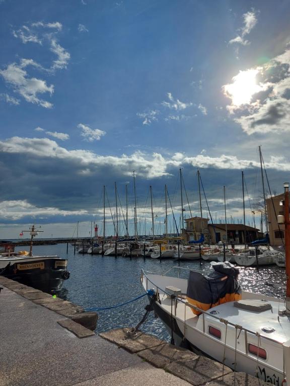 Appartement cosy sur le port de Marseillan