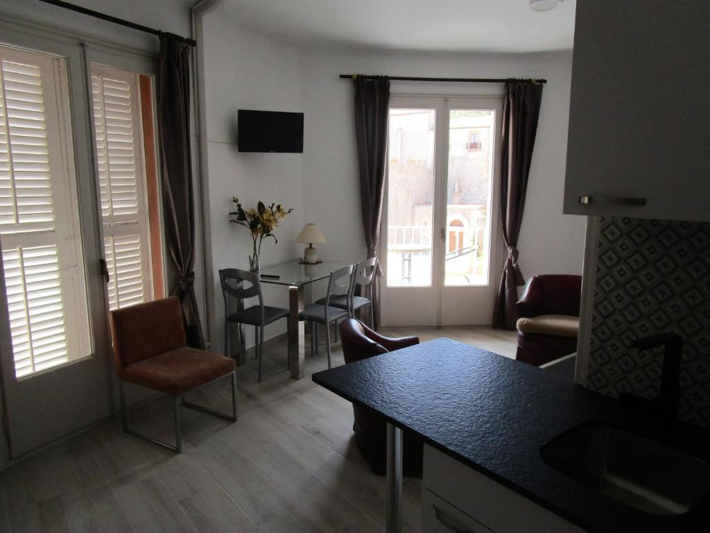 Posezení v ubytování Hotel Apartaments Gesòria Porta Ferrada
