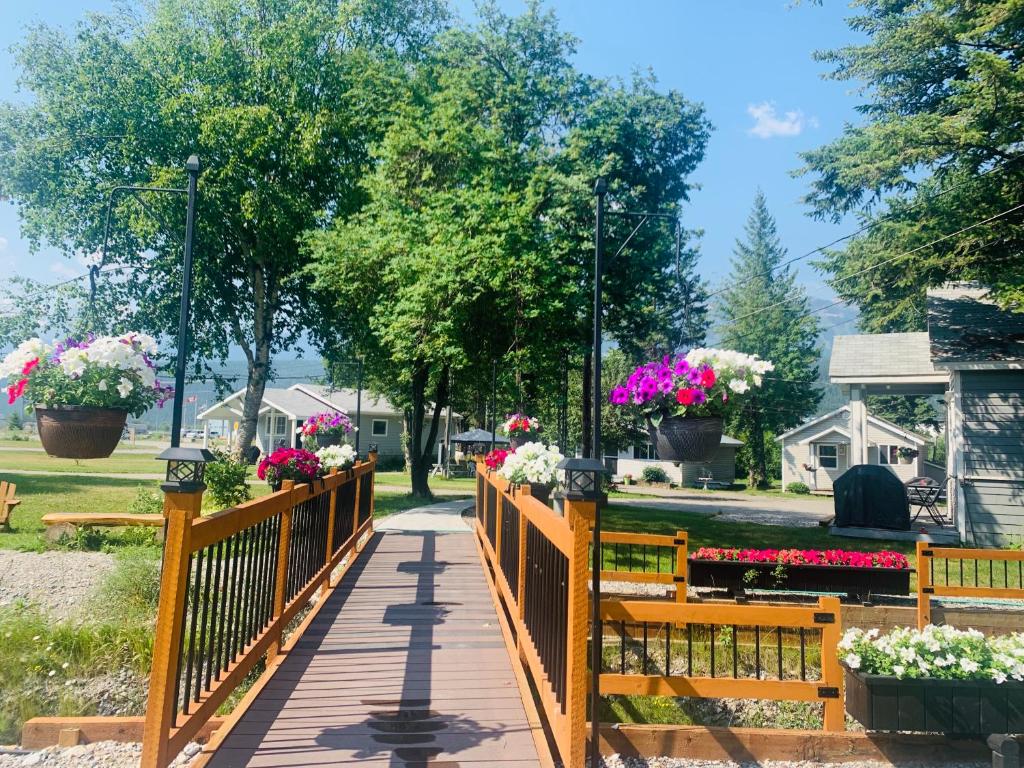Zahrada ubytování Brookside Motel