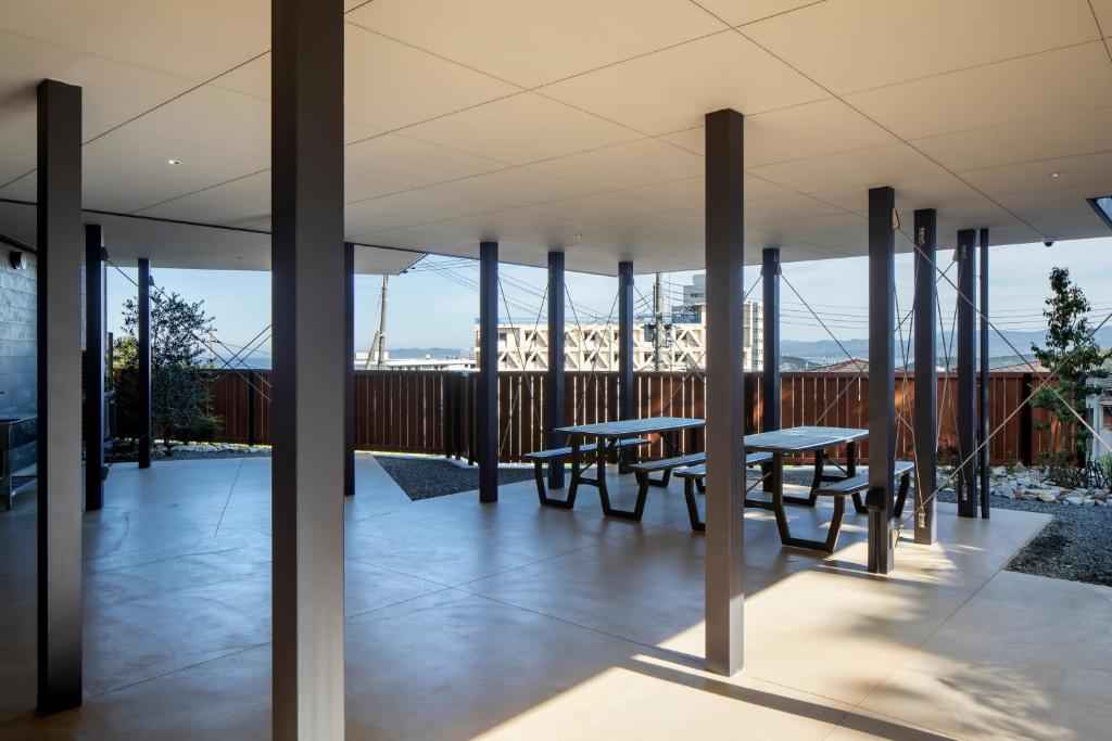 Balkón nebo terasa v ubytování Terrace Villa Eon