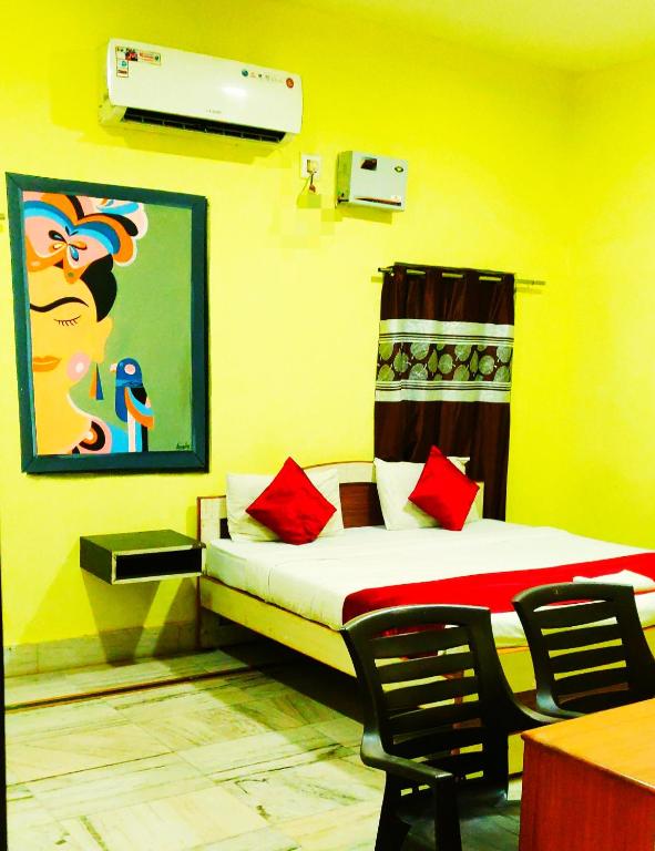 Posezení v ubytování Ratna Resort near Bhubaneswar Airport