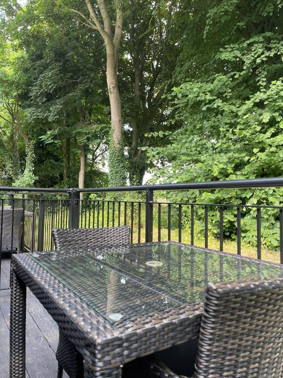 Balkón nebo terasa v ubytování The Inn South Stainley