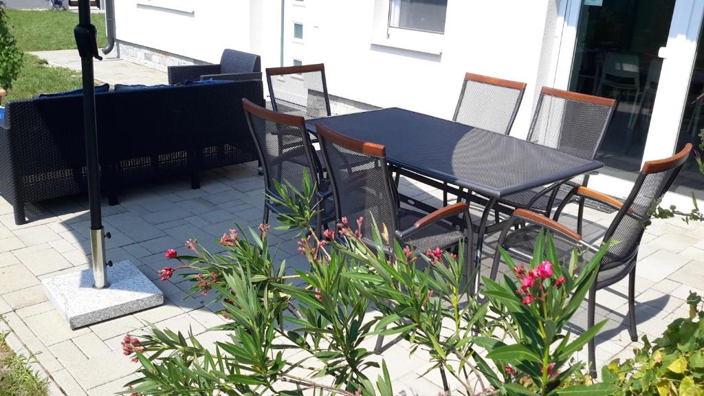 Balkón alebo terasa v ubytovaní Hunor House
