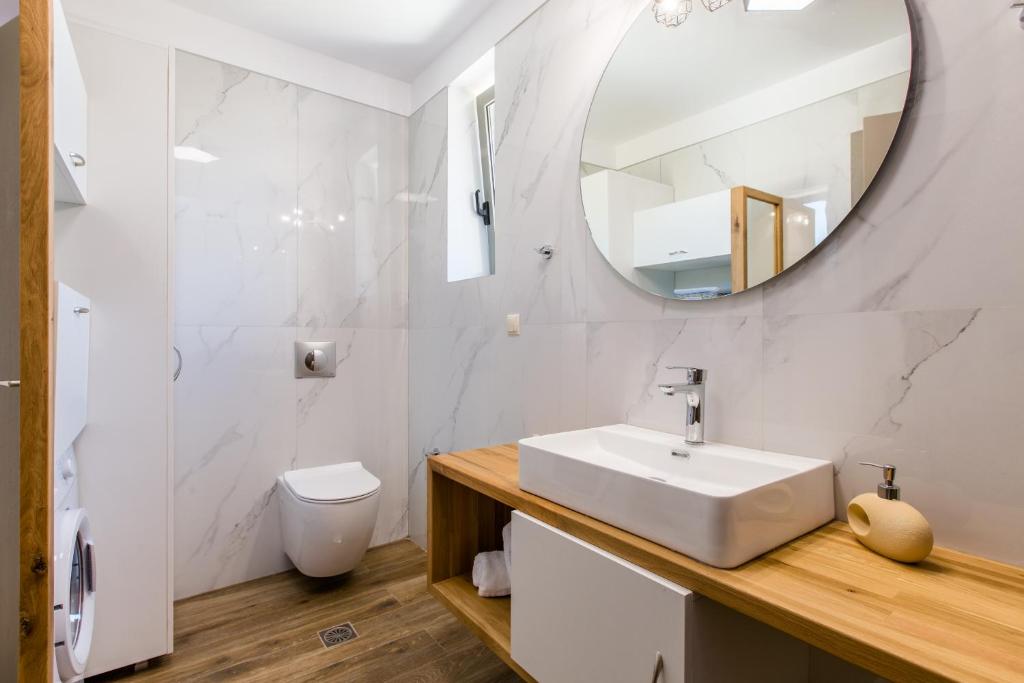 Kúpeľňa v ubytovaní Kallixeni Villas