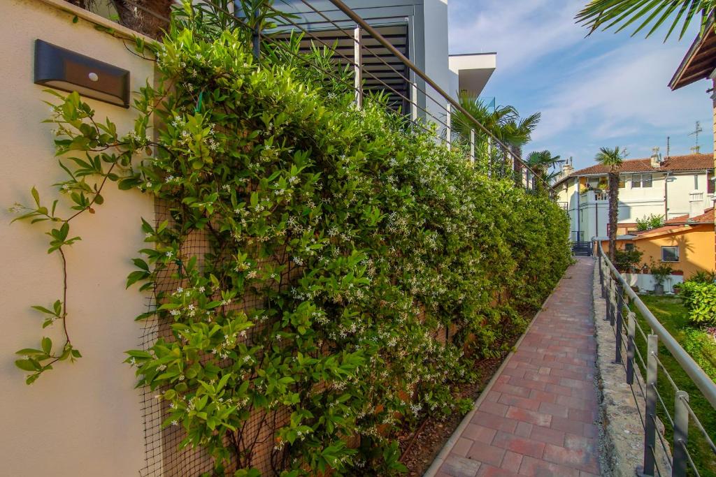 Vonkajšia záhrada v ubytovaní ENA, Luxury Apartments Opatija