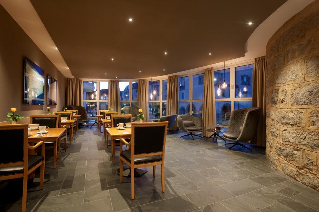 Posezení v ubytování Hotel Goldene Rose