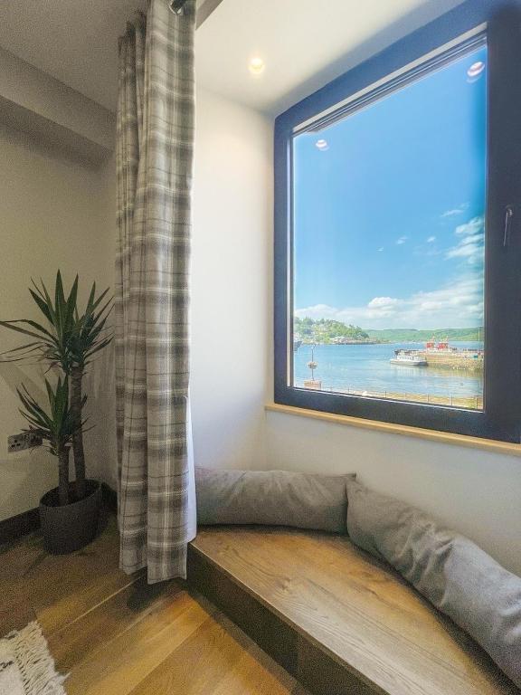 Posezení v ubytování Oban Bay Apartments