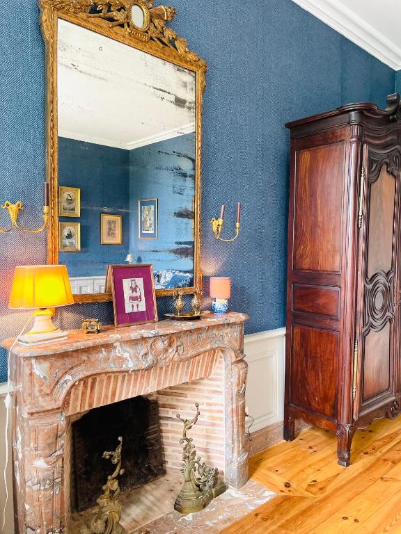 Château de Trébons - Habitación Doble Con Vistas Al Jardín