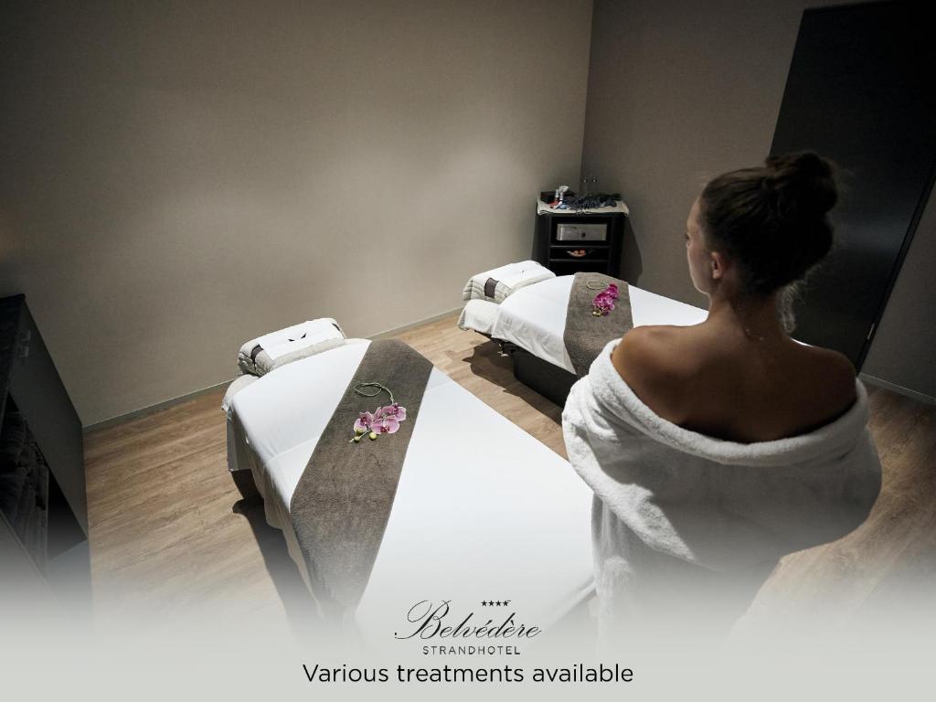 Lázně a/nebo wellness v ubytování Belvédère Strandhotel