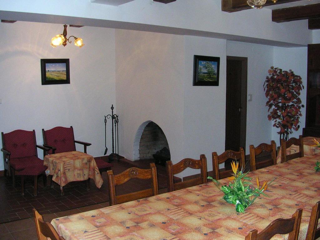 Posezení v ubytování Hotel a Hostinec Tálský mlýn