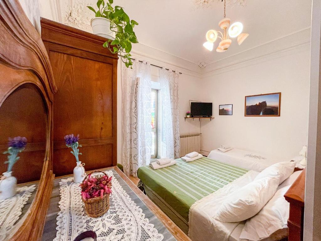 Posteľ alebo postele v izbe v ubytovaní Dolmen House