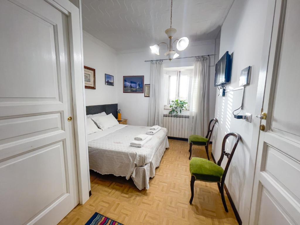 Posteľ alebo postele v izbe v ubytovaní Dolmen House