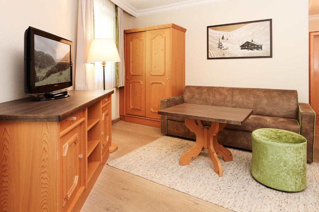 A television and/or entertainment centre at Living Central
