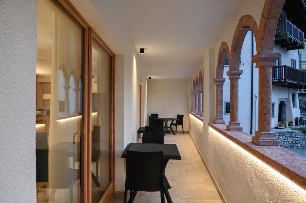 Posezení v ubytování B&B Fontanella